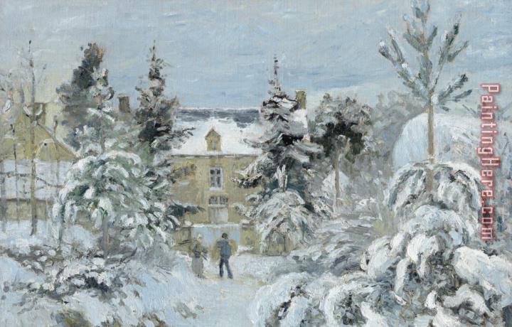 Camille Pissarro House at Montfoucault